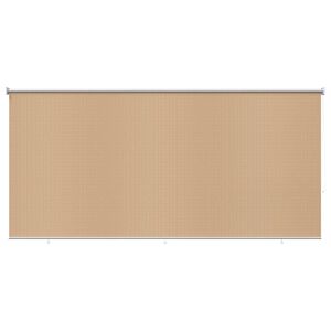 vidaXL Estore de rolo para exterior 245 (L) x 140 (A) cm bege