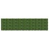 vidaXL Tela de Varanda com Folhas Verde 400 x 100 cm