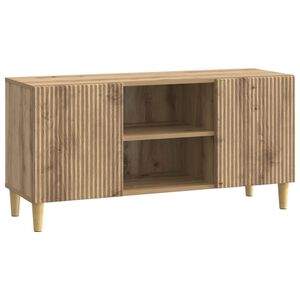 vidaXL Gabinete para TV Carvalho Arttisan 102 x 34,5 x 50 cm