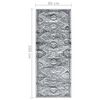 vidaXL Passadeira 80x200 cm polipropileno cinzento oriental