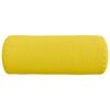 vidaXL Almofadas de Apoio 2 pcs Amarelo Claro &Oslash; 15 x 40 cm tecido