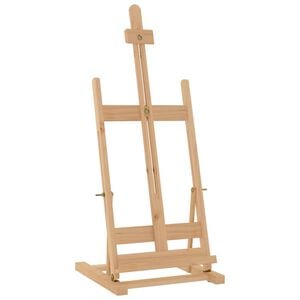 vidaXL Cavalete de mesa 29,5x33x80 cm madeira de pinho maci&ccedil;a