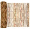 vidaXL Cerca para Jardim Carbonizado 300 x 100 cm Junco