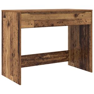 vidaXL Mesa Madeira antiga 100 x 50 x 78 cm Madeira engenheirada