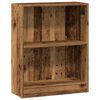vidaXL Estante 60x24x76 cm derivados de madeira madeira velha
