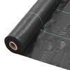 vidaXL Malha anti-ervas PP 1x50 m preto