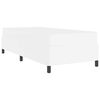 vidaXL Estrutura da Cama com colchão Branco 80 x 200 cm tecido