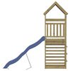 vidaXL Conjunto de brincar para exterior madeira de pinho impregnada