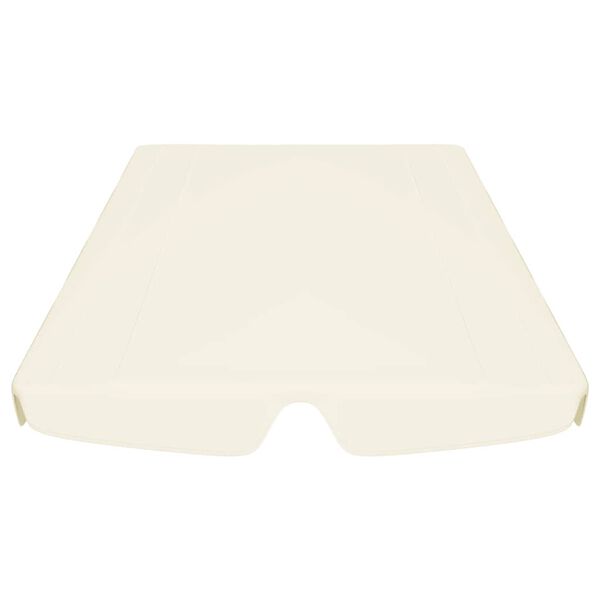 vidaXL Toldo suplente baloi&ccedil;o jardim 188/168x145/110cm creme
