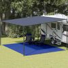 vidaXL Tapete de campismo para tenda PEAD 400x500 cm azul