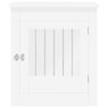 vidaXL M&oacute;vel casota para c&atilde;o 64,5x80x71 cm derivados de madeira branco