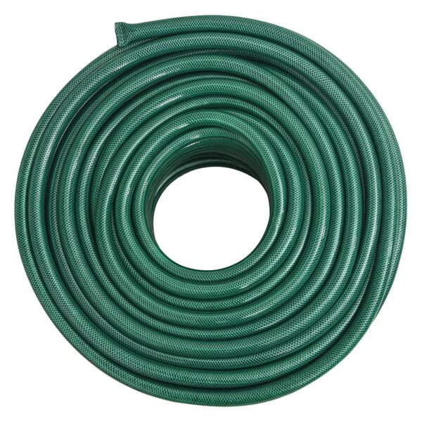 vidaXL Mangueira de jardim 1" 10 m PVC verde