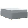 vidaXL Estrutura da Cama Cinzento-claro 140 x 200 cm tecido
