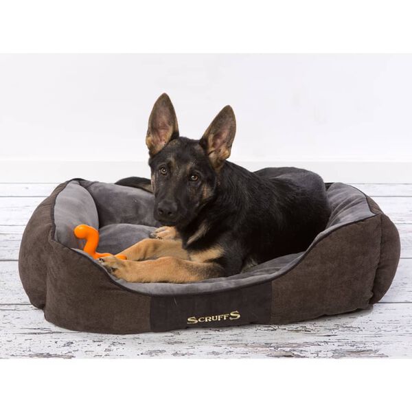 Scruffs & Tramps Cama animais estimação Chester L 75x60 cm cinza 1168