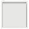 vidaXL Mesa de cabeceira de parede 38x34x40 cm branco
