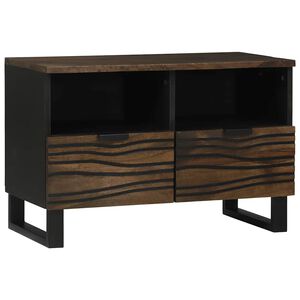 vidaXL Unidades de TV 70 x 33 x 46 cm Nogueira Derivados de Madeira