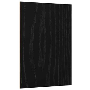 vidaXL Pain&eacute;is de Decora&ccedil;&atilde;o 12 unid. Carvalho Preto 30 x 42 x 0,27 cm