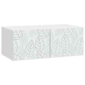 vidaXL Gabinete de TV de Parede 59,5 x 41 x 30 cm Branco