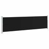 vidaXL Toldo lateral retr&aacute;til para p&aacute;tio 140x514 cm preto