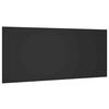 vidaXL Cabeceira de cama 200x1,5x80 cm derivados de madeira preto
