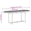 vidaXL 7 pcs conjunto de jantar de exterior madeira ac&aacute;cia maci&ccedil;a