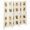 vidaXL Painel Romdivider Branco 212 x 165 cm MDF