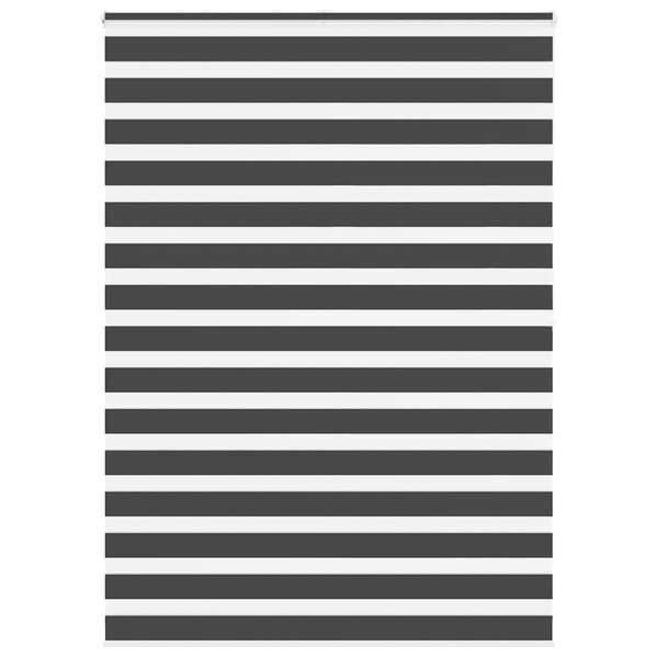 vidaXL Cortina de zebra 155x200 cm largura do tecido 150,9cm poli&eacute;ster