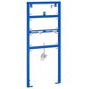 vidaXL Suporte de Parede para Sistema de Urin&aacute;rio Azul 50 x 3 x 112 cm
