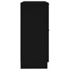vidaXL Aparadores 2 pcs 30x30x70 cm derivados de madeira preto