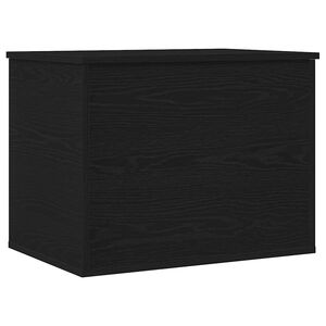 vidaXL Caixa de Armazenamento Carvalho preto 60 x 42 x 46 cm