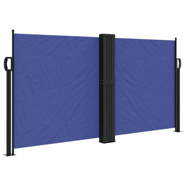 vidaXL Toldo lateral retr&aacute;til 120x1200 cm azul
