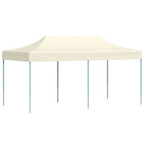 vidaXL Tenda pop-up dobr&aacute;vel 3x6 m branco nata