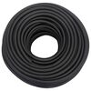 vidaXL Mangueira de ar h&iacute;brida 0,6" 50 m borracha e PVC preto