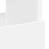 vidaXL Estante de Revistas Branco 102 x 30 x 45 cm