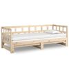 vidaXL Estrutura sof&aacute;-cama de puxar 2x(90x200) cm pinho maci&ccedil;o