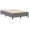 vidaXL Estrado de cama plataforma Cinzento-claro 120 x 190 cm tecido