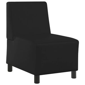 vidaXL | Unidade de Sof&aacute; Modular Sem Bra&ccedil;os | Preto 55 x 74 x 82 cm