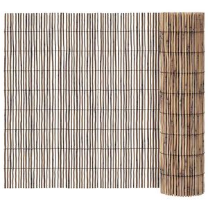 vidaXL Cerca para Jardim Natural