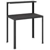 vidaXL Mesa de envasamento 100 x 50 x 104 cm A&ccedil;o revestido a p&oacute; Preto