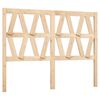 vidaXL Cabeceira de cama 141x4x100 cm pinho maci&ccedil;o
