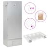 vidaXL Defumador p/ churrasqueira c/ gerador fumo frio a&ccedil;o galvanizado