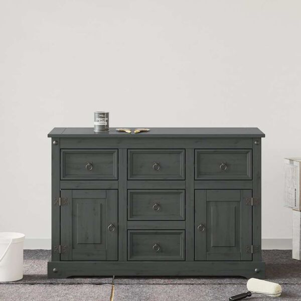 vidaXL Tinta para m&oacute;veis Cinzeto 10 x 10 x 12 cm Impress&atilde;o em parede