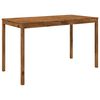 vidaXL Mesa de Bar de Jardim Natural 180 x 88,5 x 105 cm