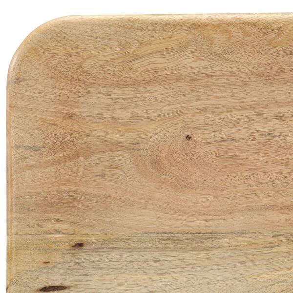 vidaXL Mesa de centro 45x45x40 cm madeira de mangueira maci&ccedil;a