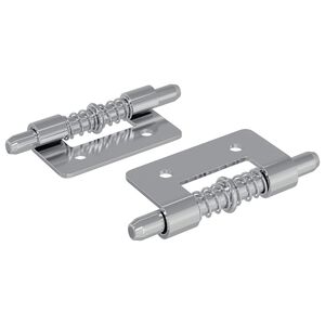 vidaXL Fechadura 2 pcs Prateado 46 x 17 x 1,2 mm A&ccedil;o