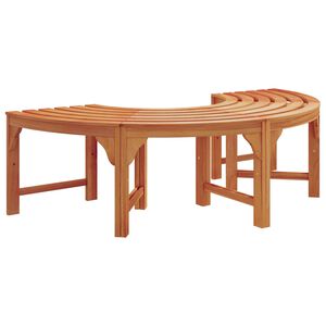 vidaXL Banco de &Aacute;rvore 4 -Seater 160 x 80 x 45cm Natural