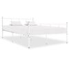 vidaXL Estrutura de cama 120x200 cm metal branco