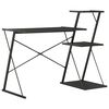 vidaXL Secret&aacute;ria com prateleira 116x50x93 cm preto