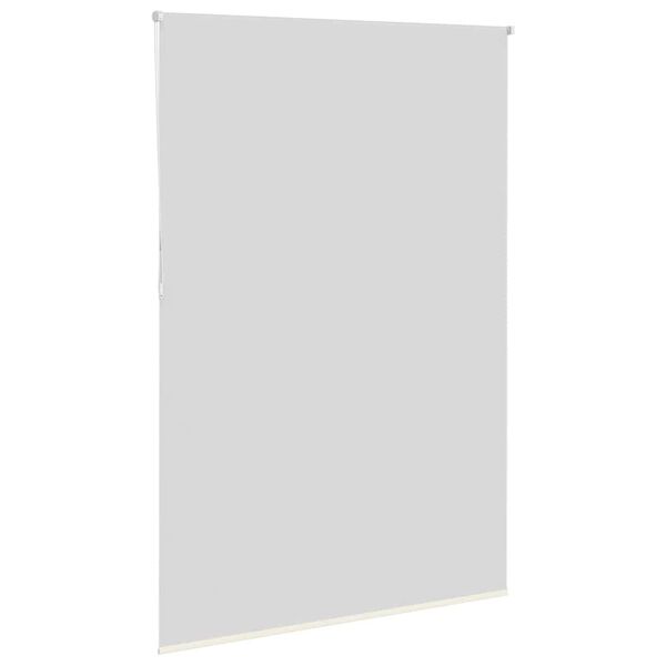 vidaXL Persiana de enrolar 145x230 cm largura tecido 141,6cm poli&eacute;ster