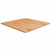 vidaXL Tampo mesa quadrado 80x80x1,5 carvalho tratado castanho-claro